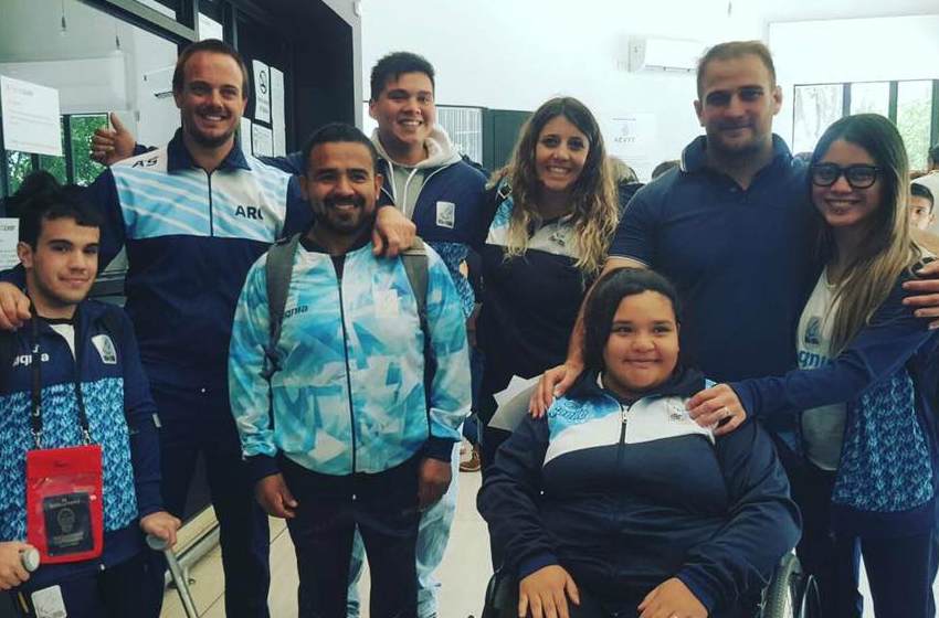 La delegación marplatense partió al mundial de Para-Powerlifting