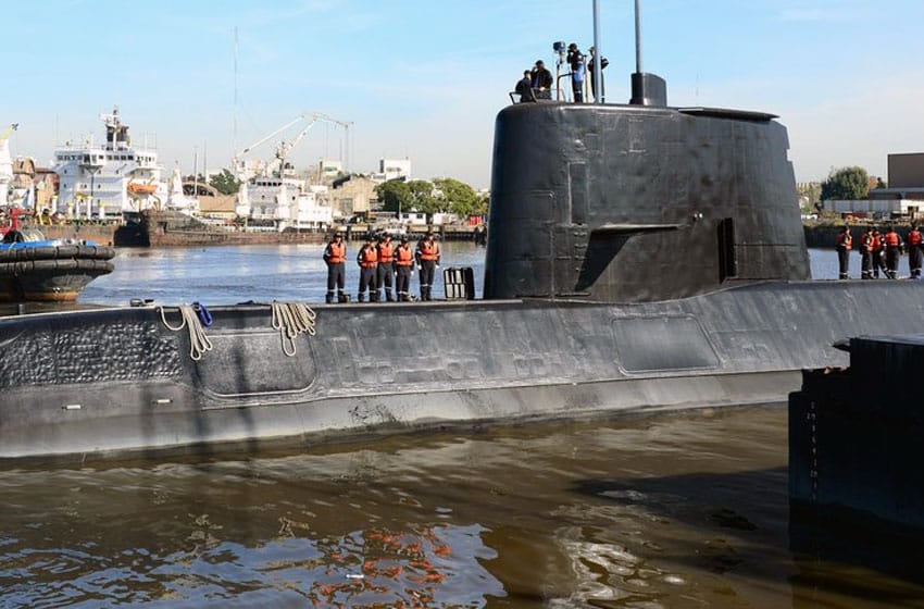 Submarino: el tiempo impide investigar tres contactos