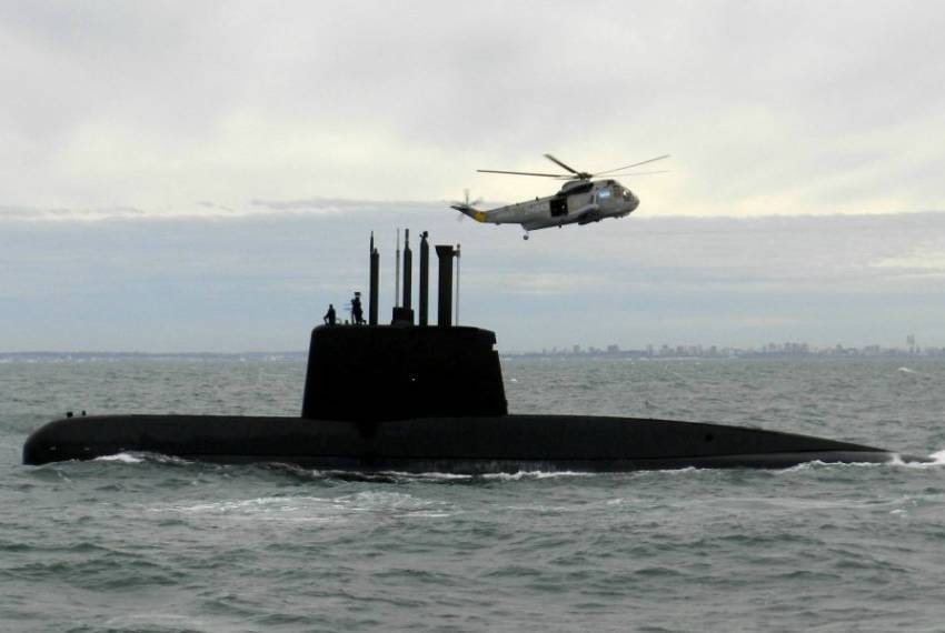 Submarino: aseguran que participó de una misión con la Armada