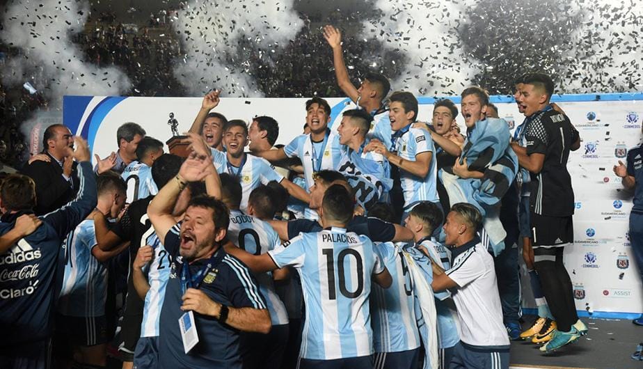 La selección Argentina de fútbol Sub 15 es campeona Sudamericana