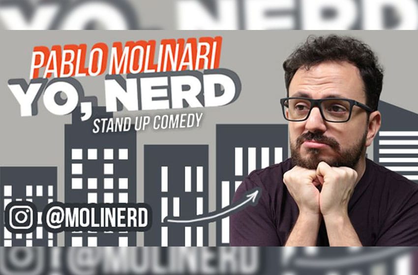 Pablo Molinari llega con su show "Yo, nerd"