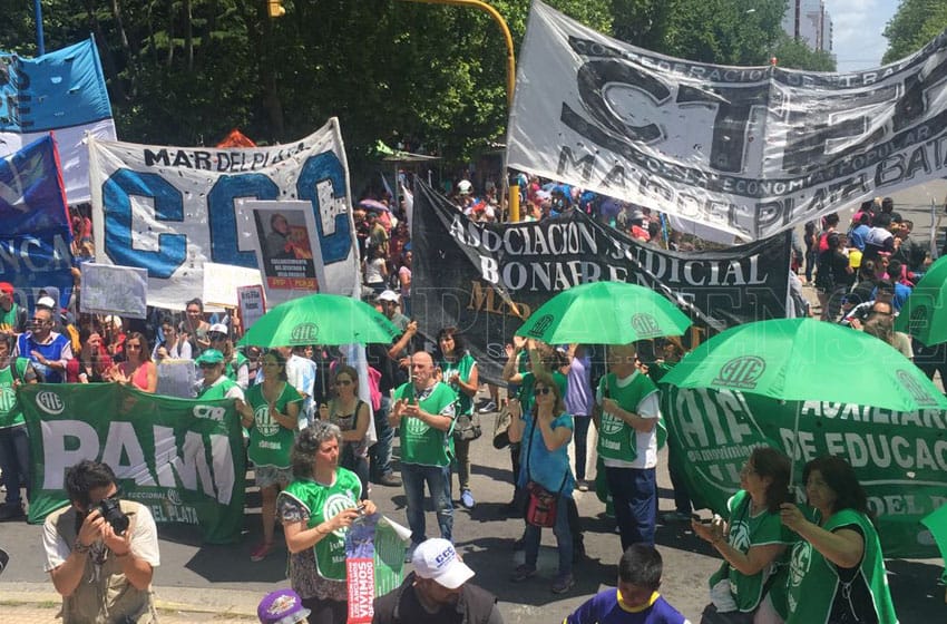 Mar del Plata, movilizada contra la reforma previsional