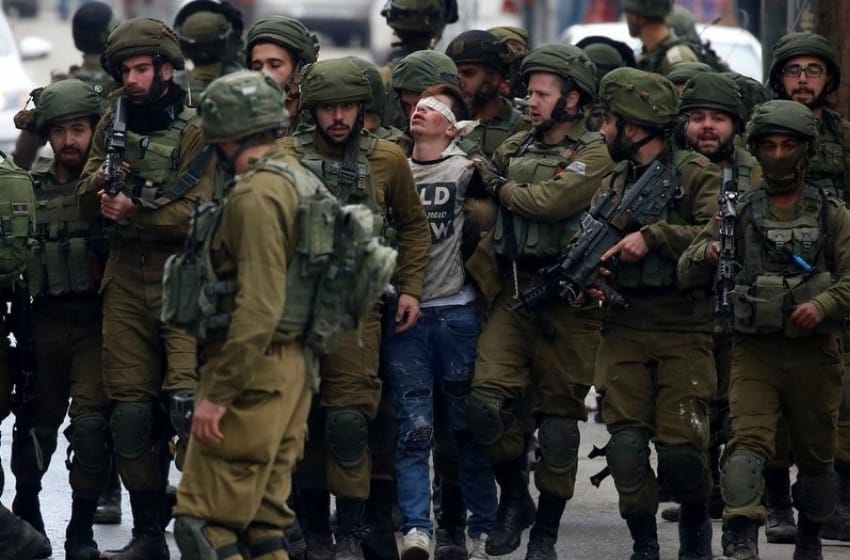 Soldados israelíes detuvieron a un adolescente
