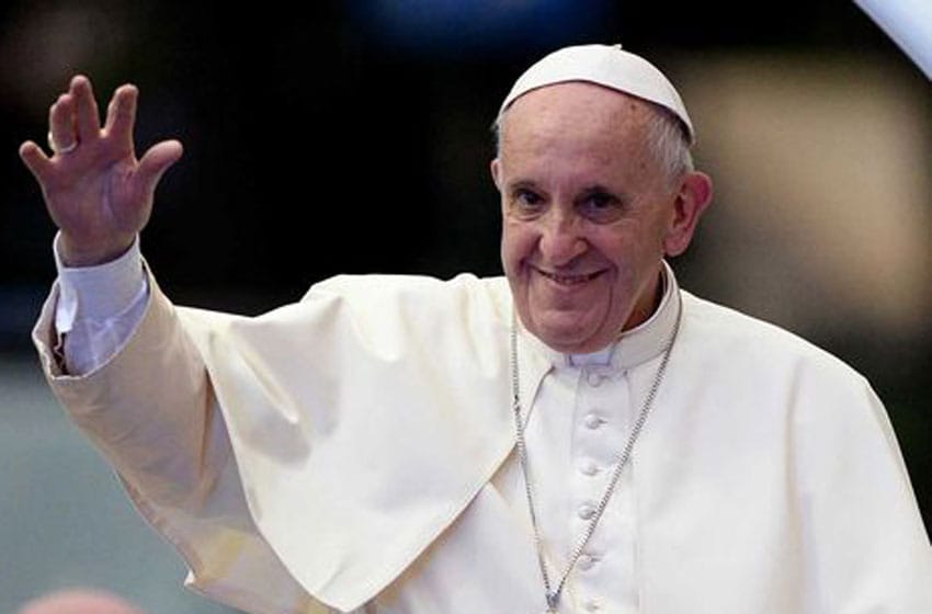 El Papa envió rosarios a familiares de los tripulantes del submarino