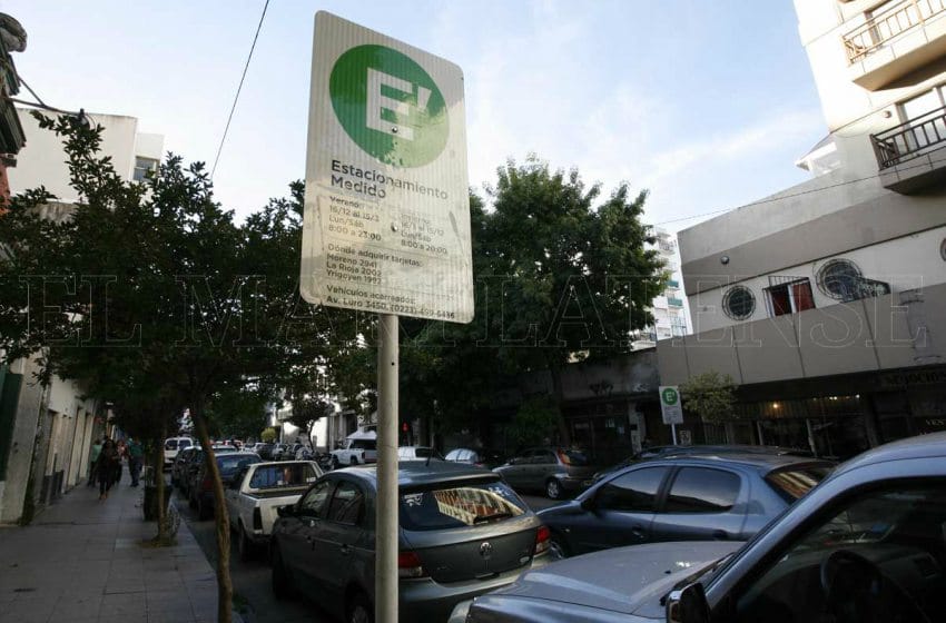Buscan eximir del pago de estacionamiento medido a comercios céntricos marplatenses