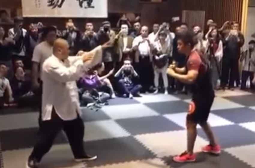 Inédita pelea entre un maestro del Tai Chi y luchador de MMA