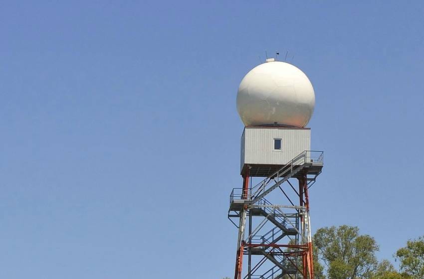 El Radar Meteorológico está listo para realizar sus primeras pruebas