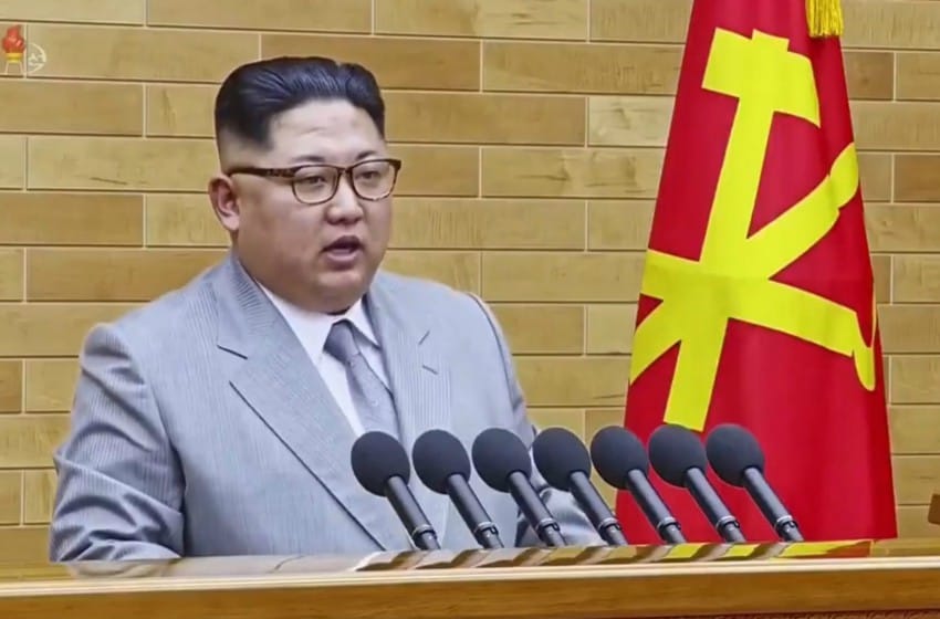 El presidente de Corea del Norte aseguró tener un "botón nuclear"