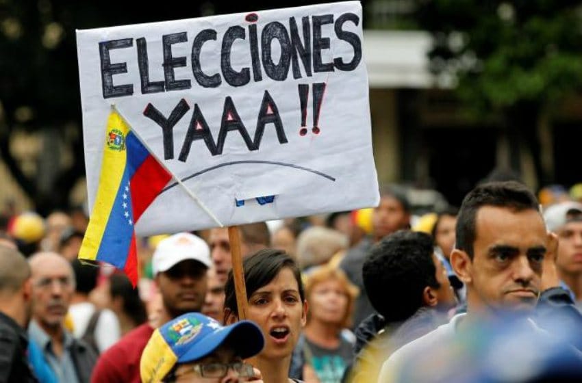 Venezuela adelanta las elecciones presidenciales