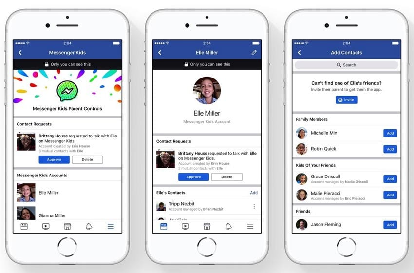 Especialistas piden a Facebook que retire una app para chicos