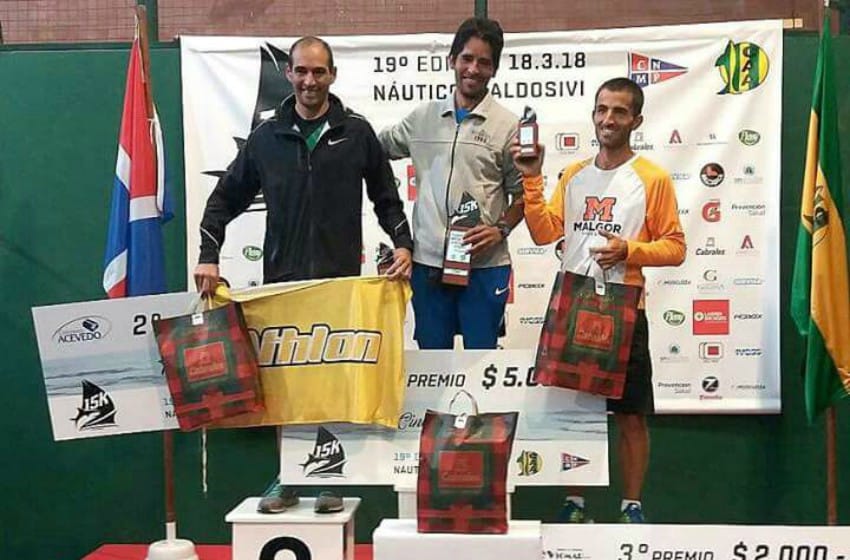Franco Nuñez volvió a ganar los 15 K de Náutico - Aldosivi