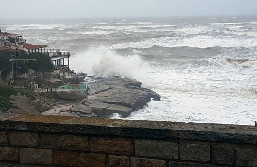 Rige alerta meteorológico para Mar del Plata por viento intenso