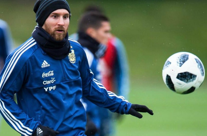 Nuevamente sin Messi, la selección Argentina se enfrenta a España