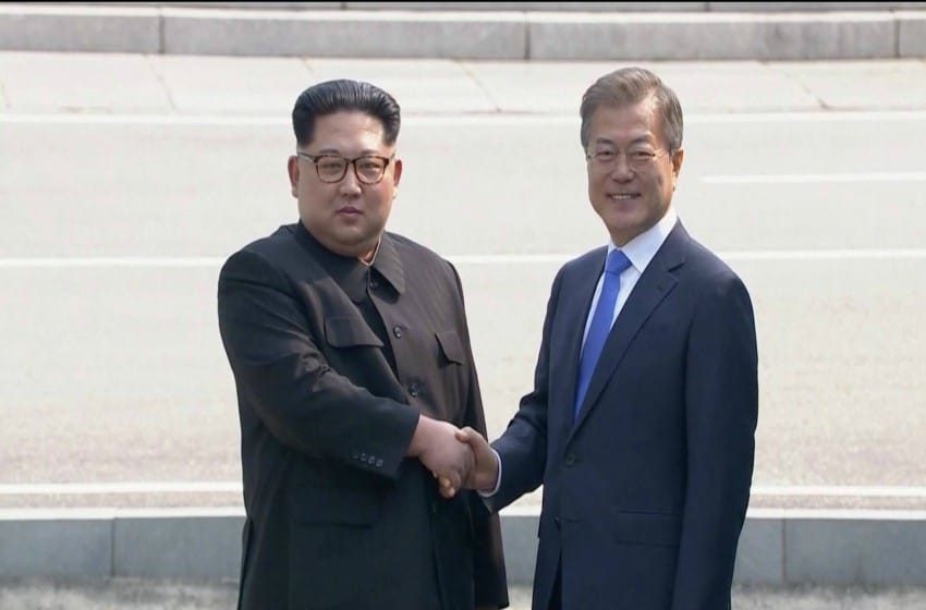 Comenzó una histórica cumbre entre las dos Coreas