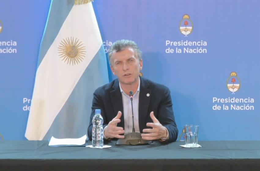 Macri a la oposición: "No se puede hacer algo tan irresponsablemente"