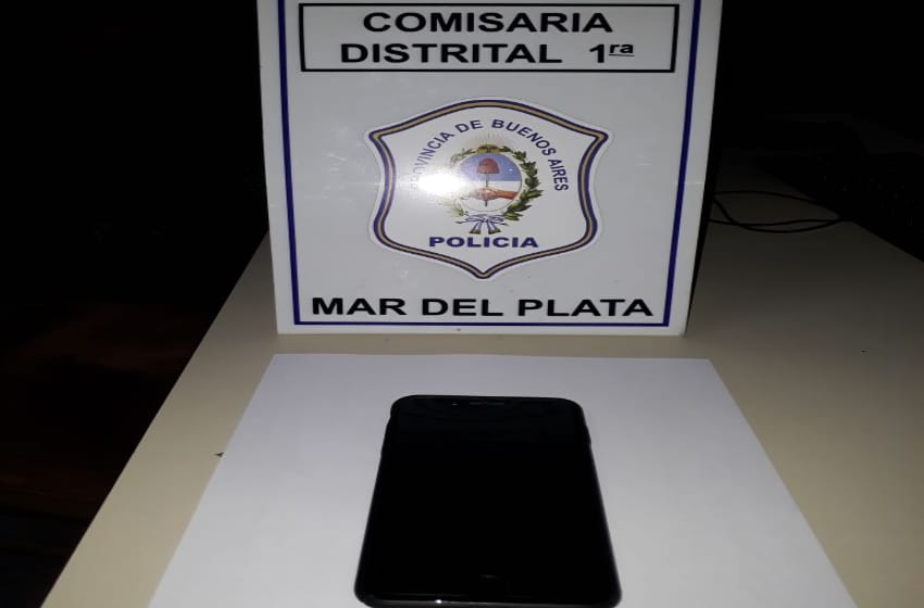 Un detenido por robar un celular en La Perla