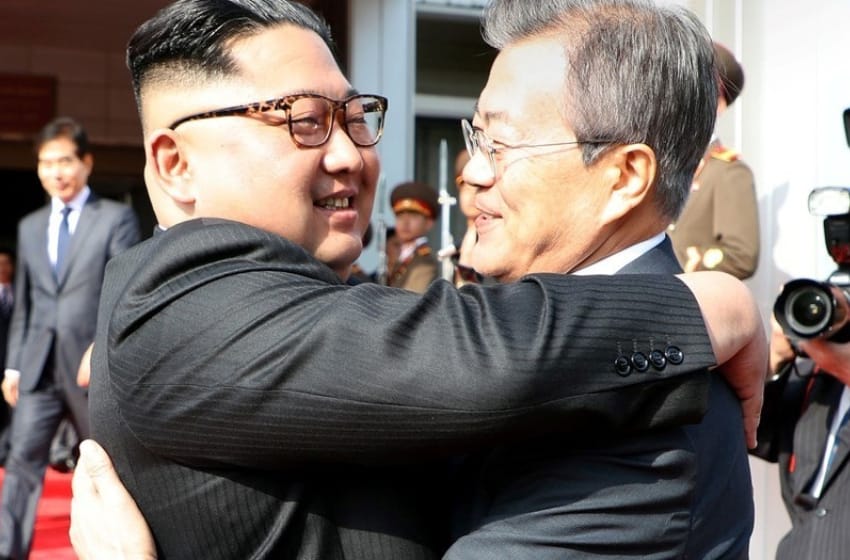 Los líderes de las dos Coreas volvieron a reunirse en la frontera