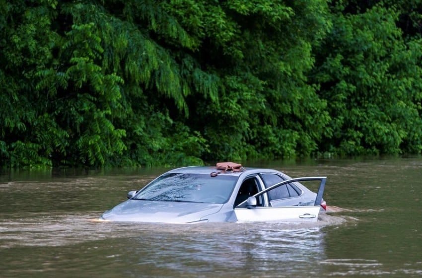 Estados Unidos: inundaciones repentinas golpean la ciudad de Maryland
