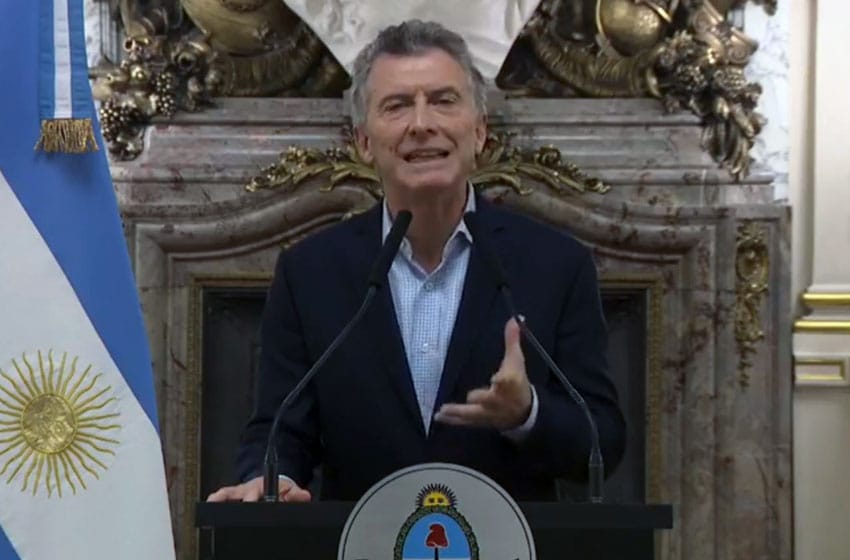 Macri: "Hay que bajar los gastos de la política y dar el ejemplo"