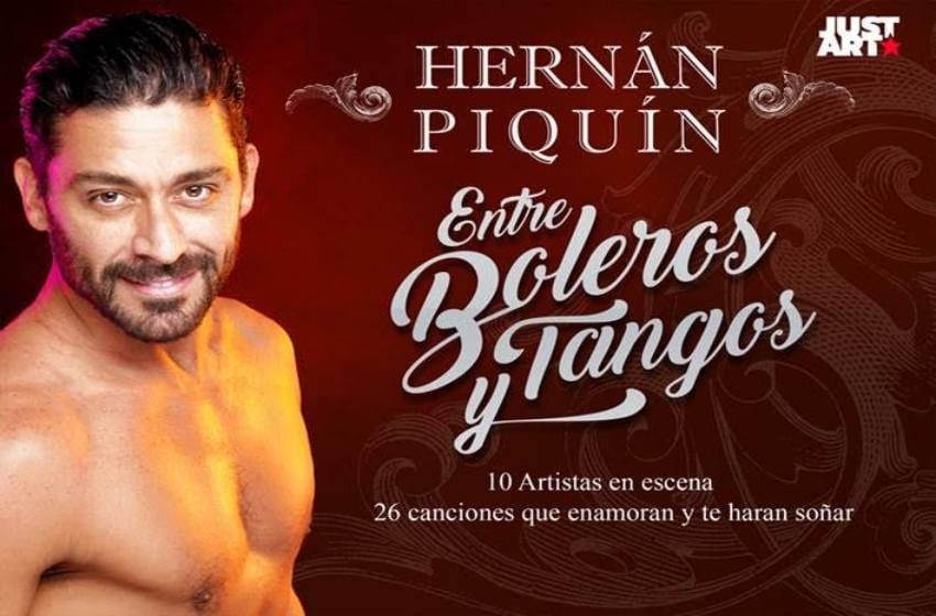 Hernán Piquín arriba a la ciudad con "Entre boleros y tangos”