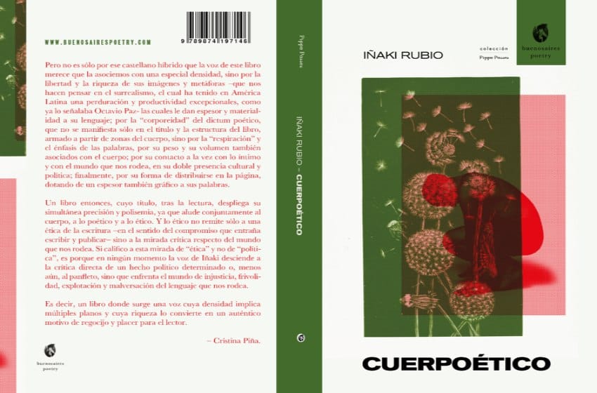 Presentan el libro “Cuerpoético” de Iñaki Rubio en el Auditorium