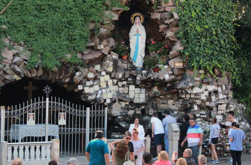 Por la pandemia, no se realizará la tradicional peregrinación a la Virgen de Lourdes en Alta Gracia