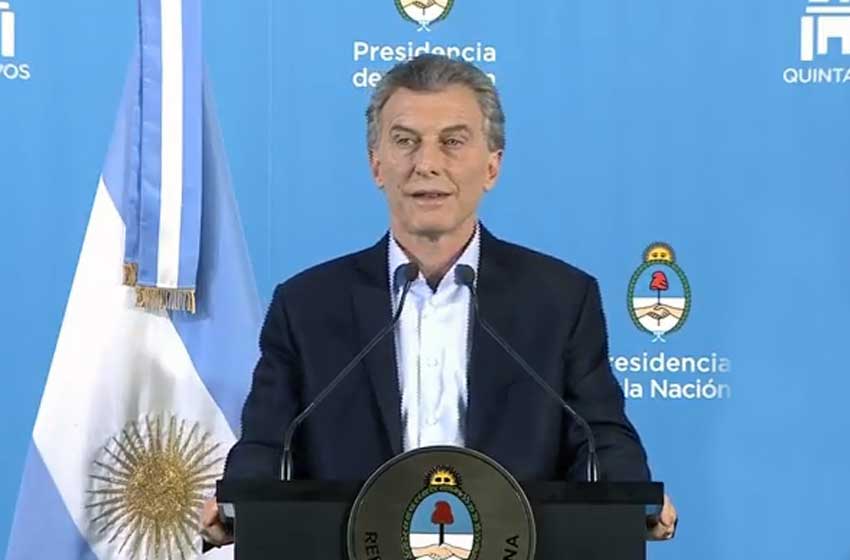 Macri aseguró que la inflación bajará 10 puntos en 2019
