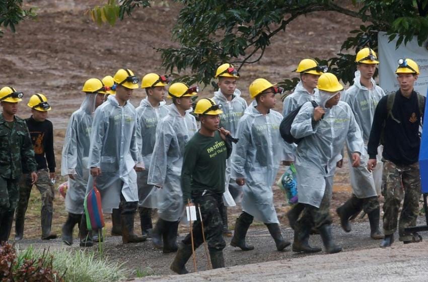 Tailandia: Finalizó el rescate de los 12 chicos y el profesor