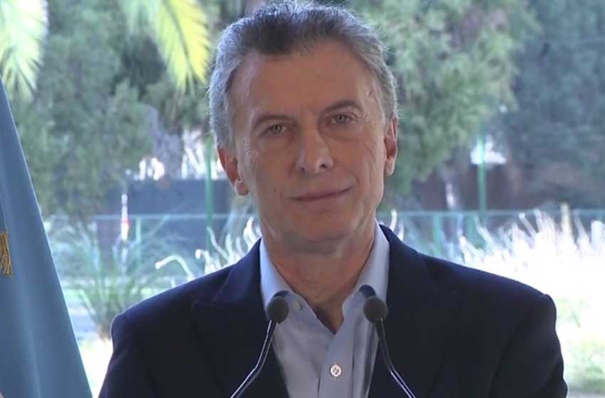 Macri: "Acordamos adelantar todos los fondos necesarios con el FMI"