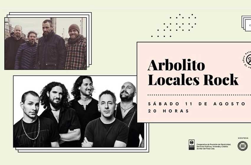 Locales Rock y Arbolito se juntan en una fecha especial