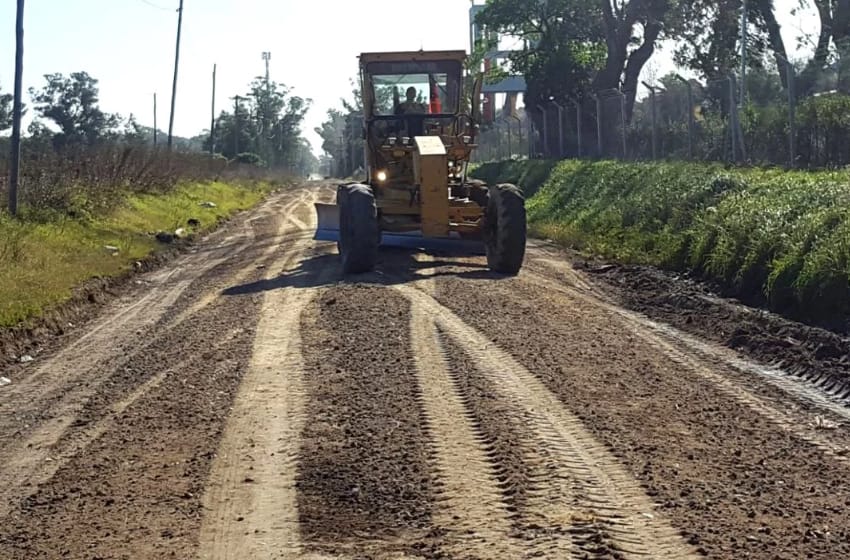 Caminos rurales: "No detuvimos los trabajos en el último tiempo"