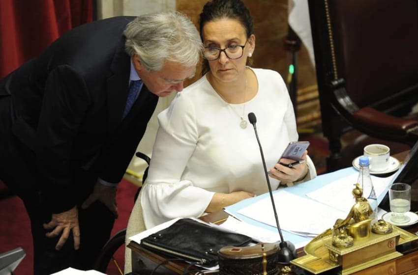 Por decreto, Michetti eliminó el canje de pasajes por dinero en el Senado