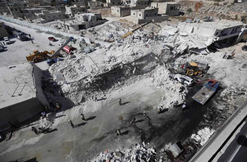 Siria: una explosión en un depósito causó 39 muertos