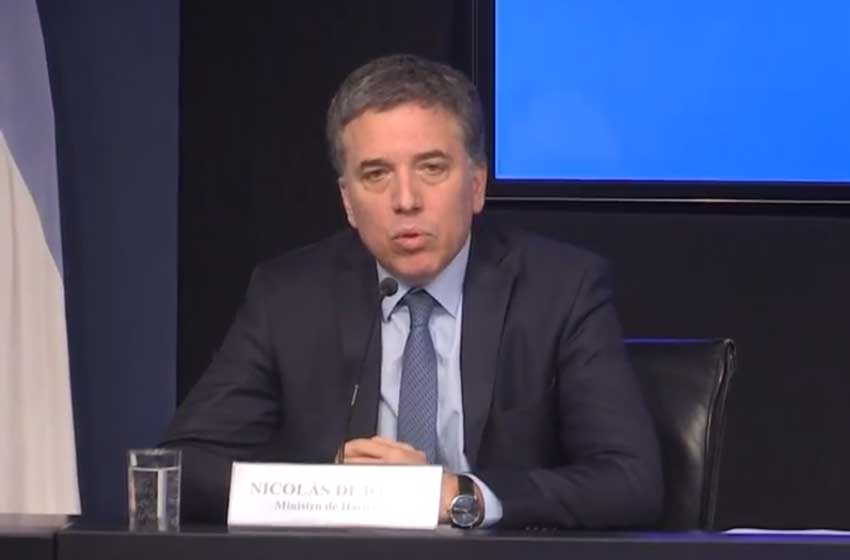 Nicolás Dujovne: "Lograremos el déficit cero durante el 2019"