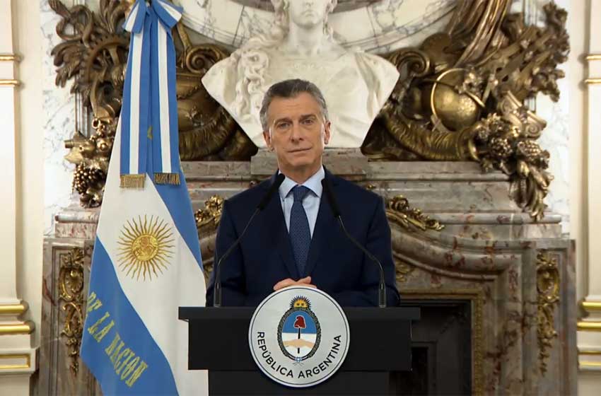 Macri: "Esta crisis no es una más, tiene que ser la última"