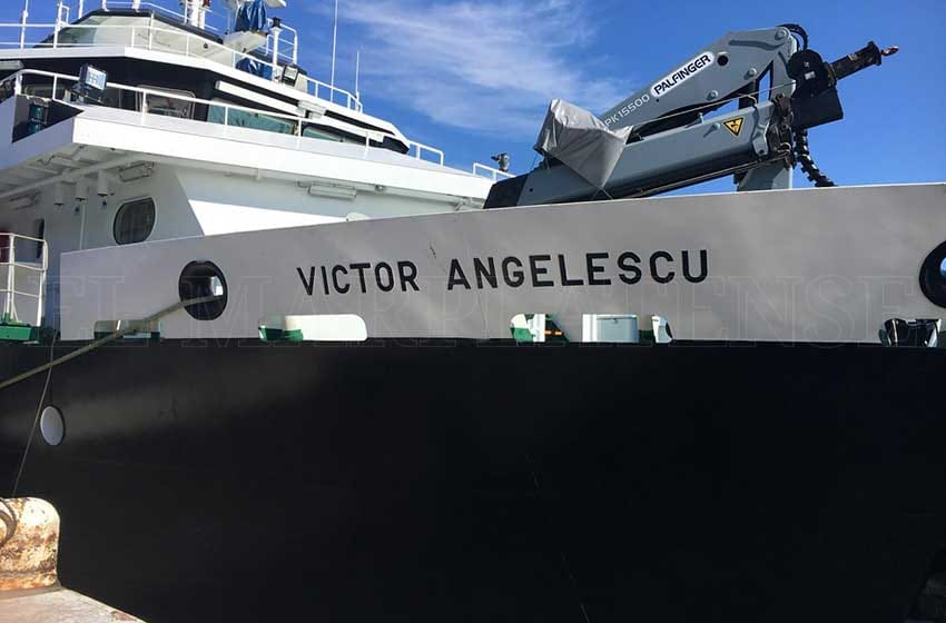 Las avanzadas tecnologías del buque marplatense "Victor Angelescu"