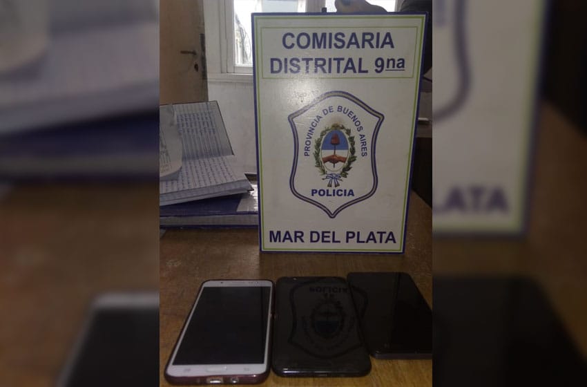 Un joven fue aprehendido tras robar tres celulares a estudiantes
