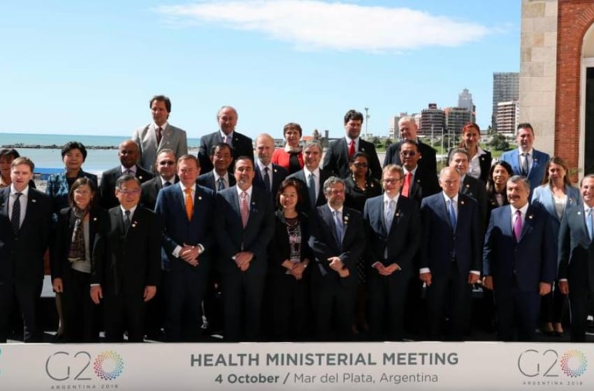 G20: "Poner estos temas de salud sobre la mesa ha sido fundamental"