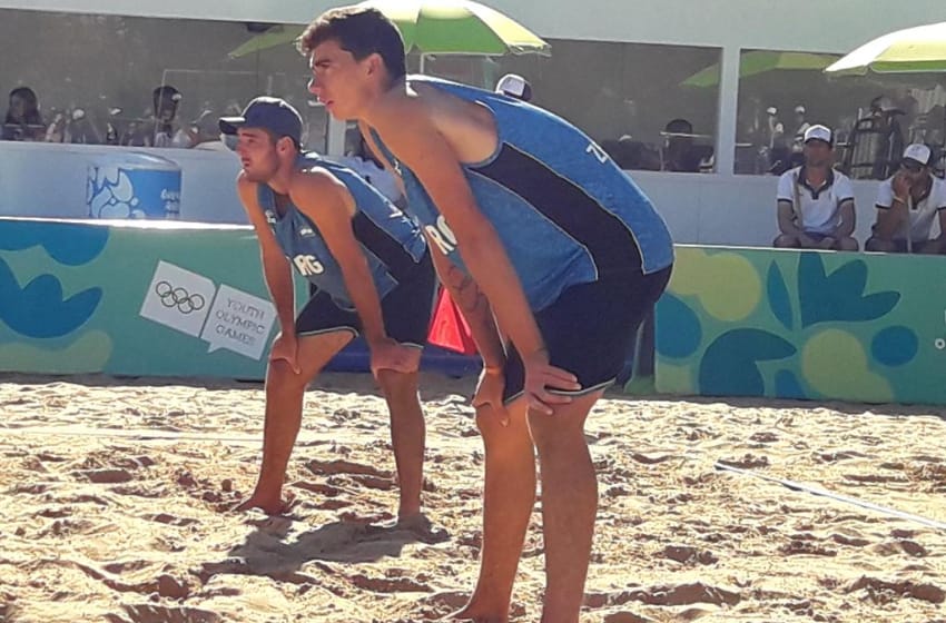 Argentina obtuvo su primer triunfo en beach voley con Zelayeta