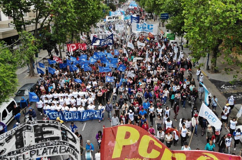 Mar del Plata también se movilizó contra el G20