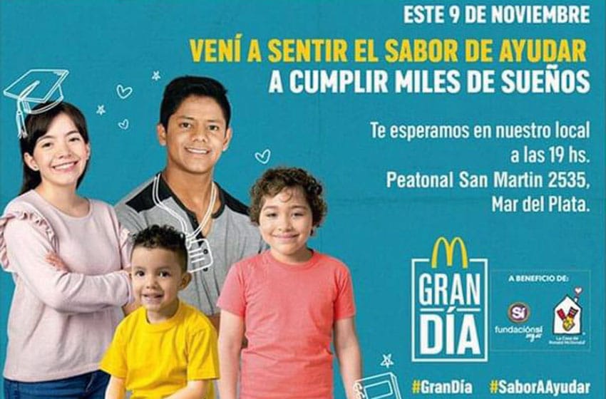 Destacados deportistas se suman al “Gran Día” de McDonald’s