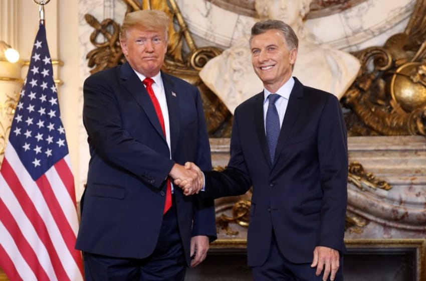 Donald Trump a Mauricio Macri: “Estás haciendo un trabajo fantástico”