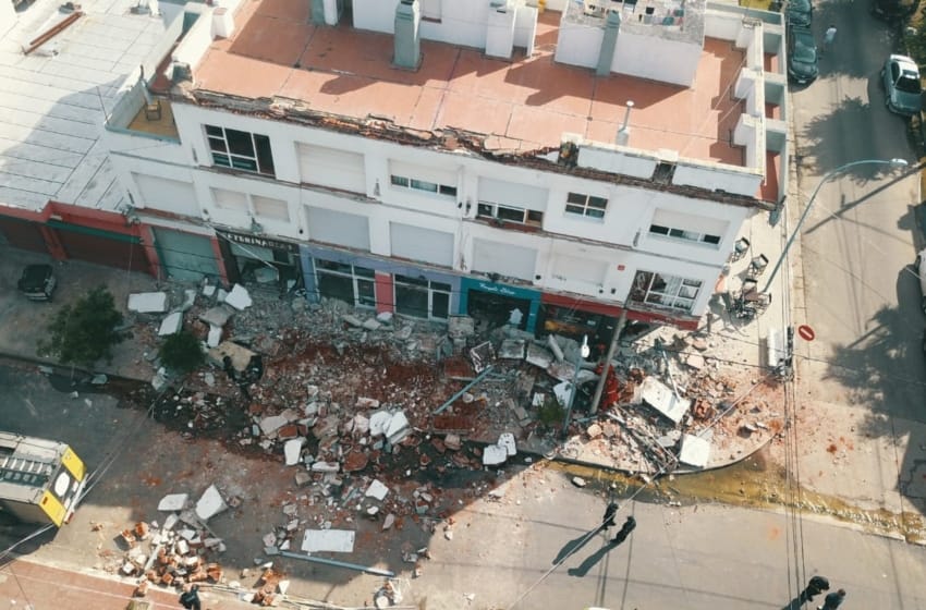 Tragedia en Mogotes: Defensa Civil sigue trabajando en el derrumbe