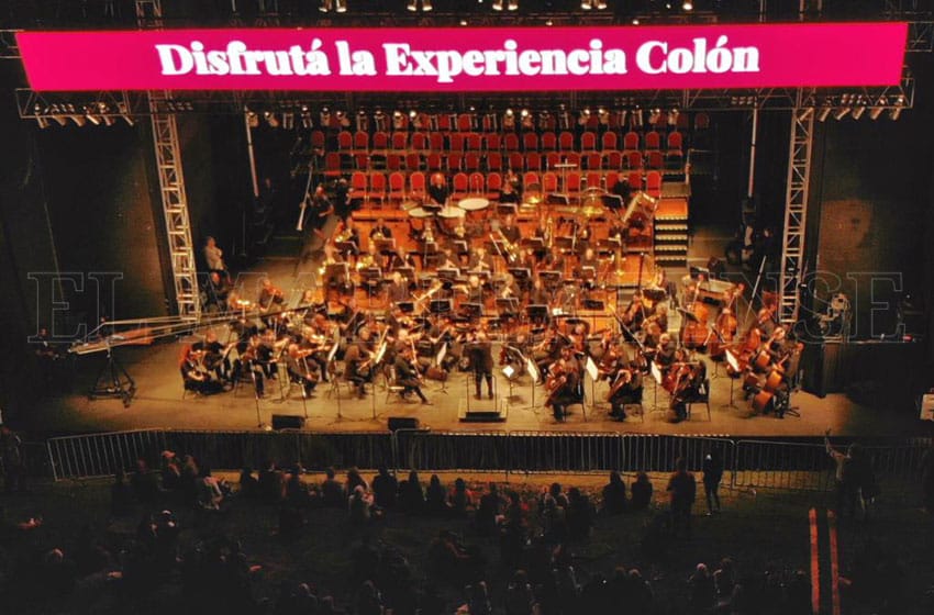 Concierto del Colón en el Parque San Martín: "Esto es excelencia"