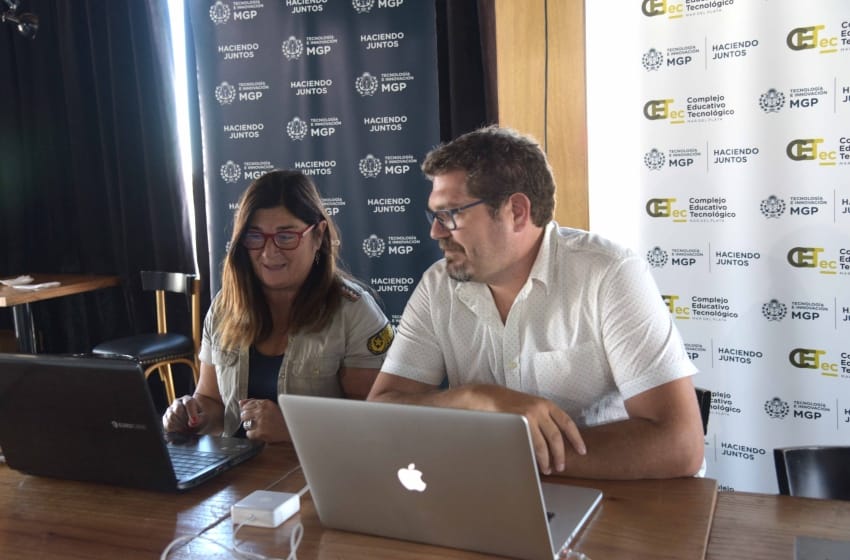 El Municipio inauguró un espacio de Coworking en Playa Grande