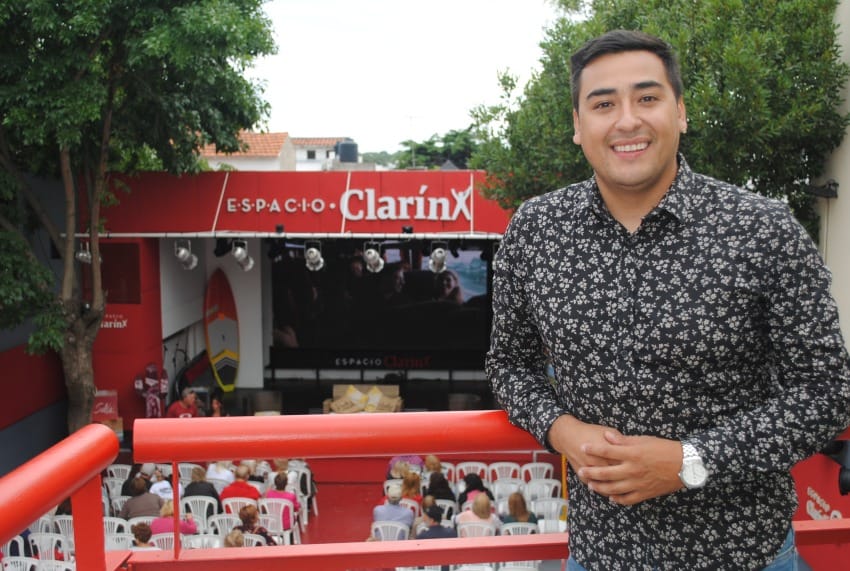 Gabriel Morales: "Espacio Clarín es muy respetuoso con los artistas”