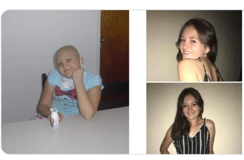 Una marplatense le ganó al cáncer y conmueve con su #10yearschallenge
