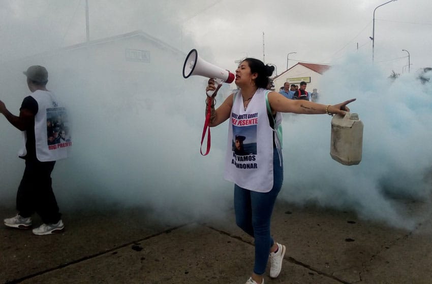 Rigel: las familias bloquearon accesos al Puerto en otra protesta