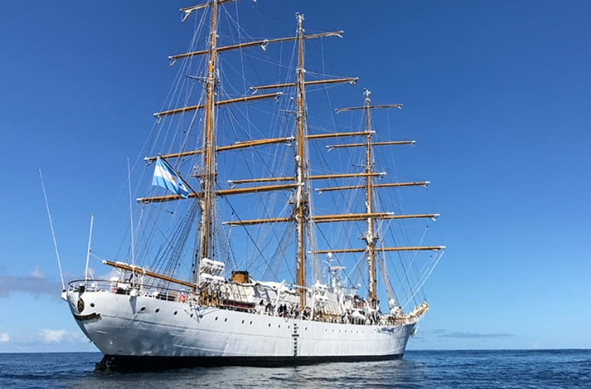 La Fragata Libertad llegará a Mar del Plata este jueves