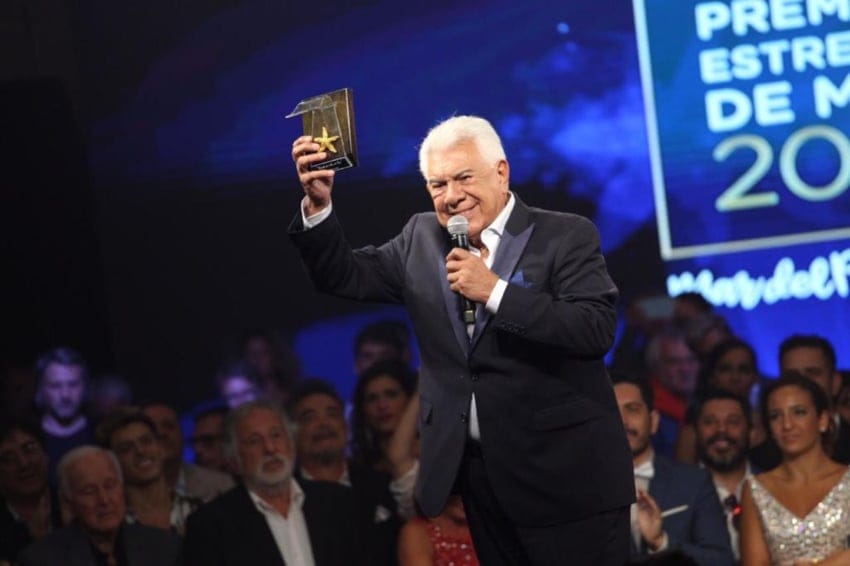 Raúl Lavié se llevó el Premio Estrella de Mar de Oro